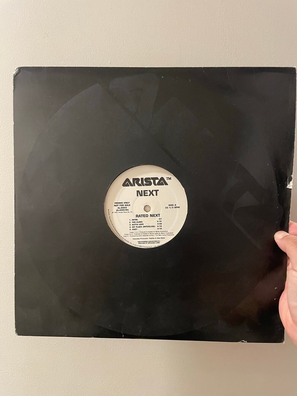 Next - Rated Next 2xLP Promo rnb hip hop rap y2k rare album